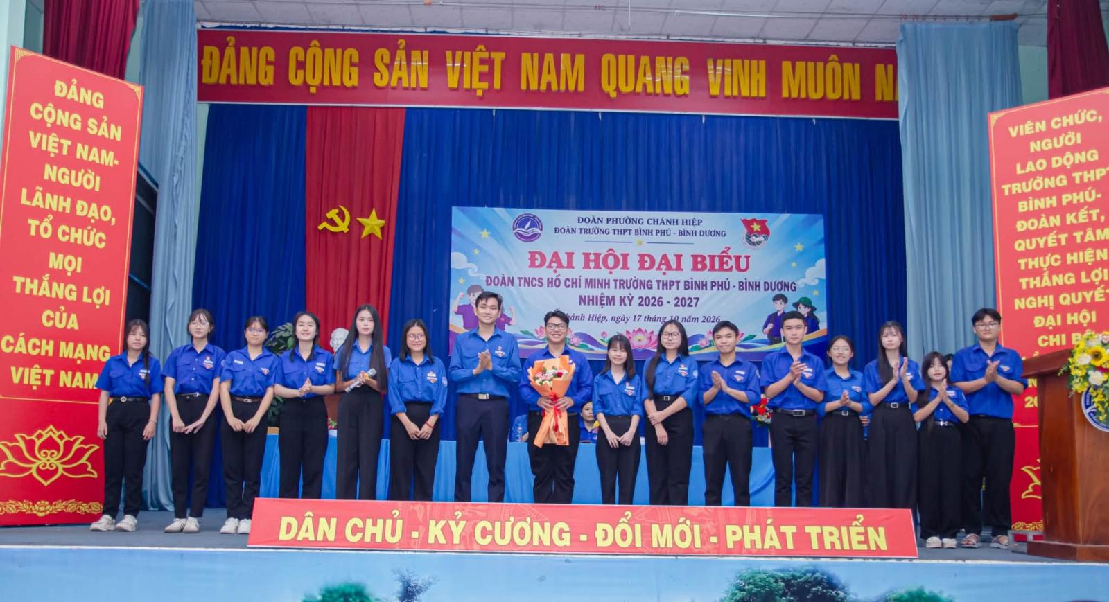 ĐẠI HỘI ĐOÀN TRƯỜNG THPT BÌNH PHÚ – BÌNH DƯƠNG NHIỆM KỲ 2026 – 2027: ĐỔI MỚI, TRÁCH NHIỆM VÀ KHÁT VỌNG CỦA TUỔI TRẺ